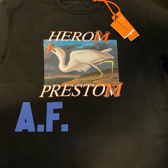 Heron Preston T-Shirt-M (oversized)-Retail $450 - Picture 2 of 5